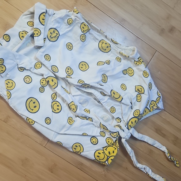 VINTAGE Cotton Express Smiley Face Shirt Rare Collectible - Picture 1 of 6